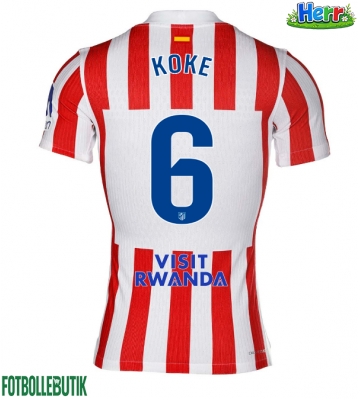 Atletico Madrid Koke #6 Hemmatröja 2025-26 Kortärmad
